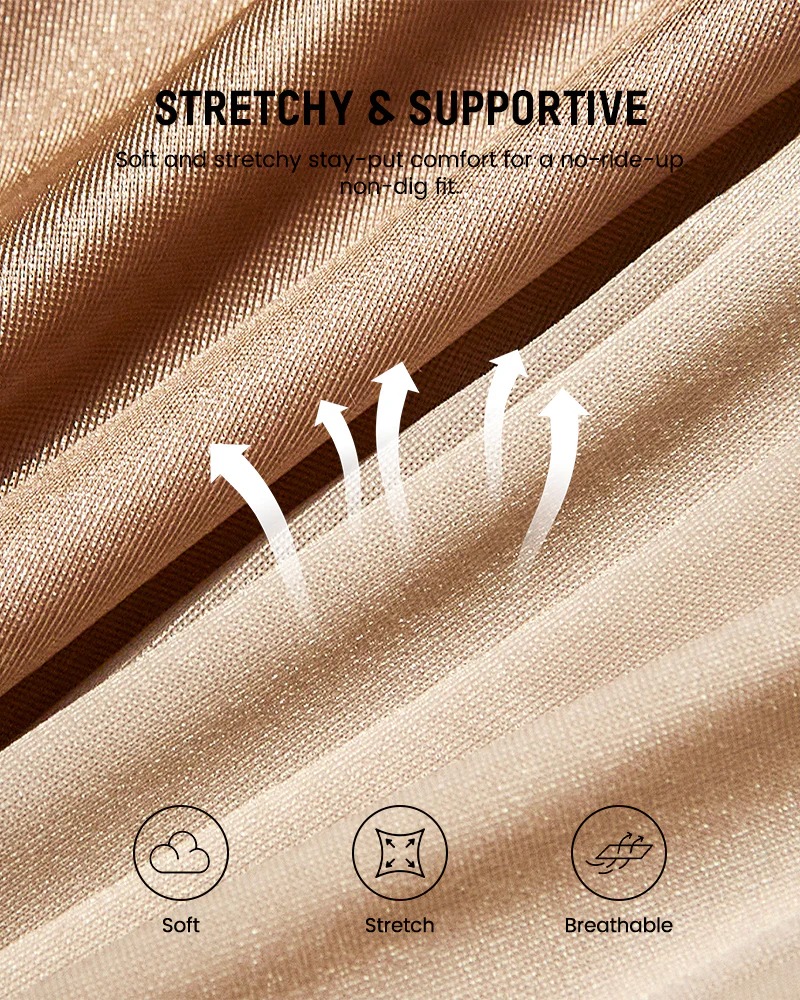 High-Waist Cross Compression Shaping Panties