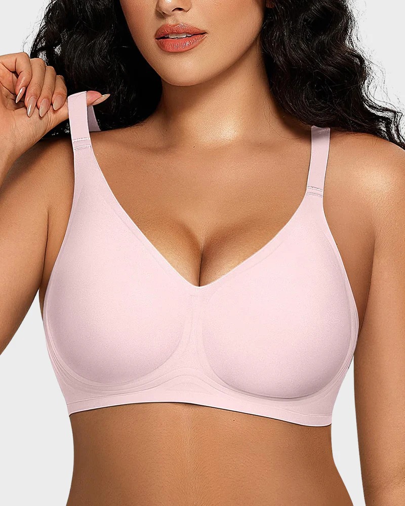 Seamless Soft Comfort Jelly Strip Wireless Bra
