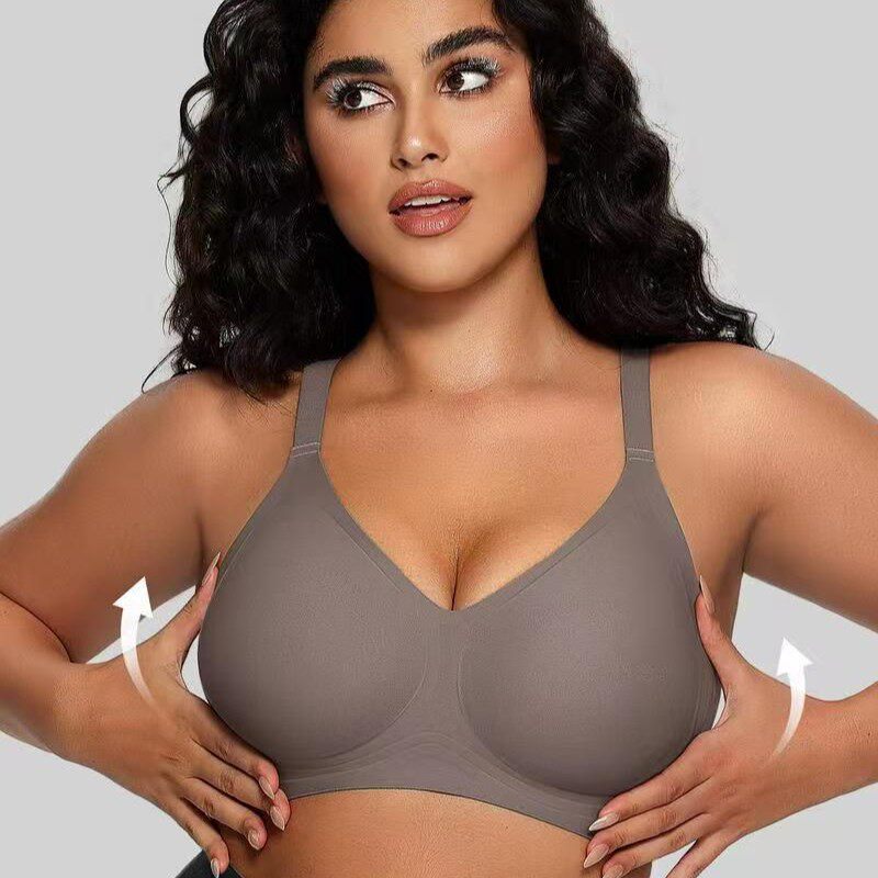 Seamless Soft Comfort Jelly Strip Wireless Bra