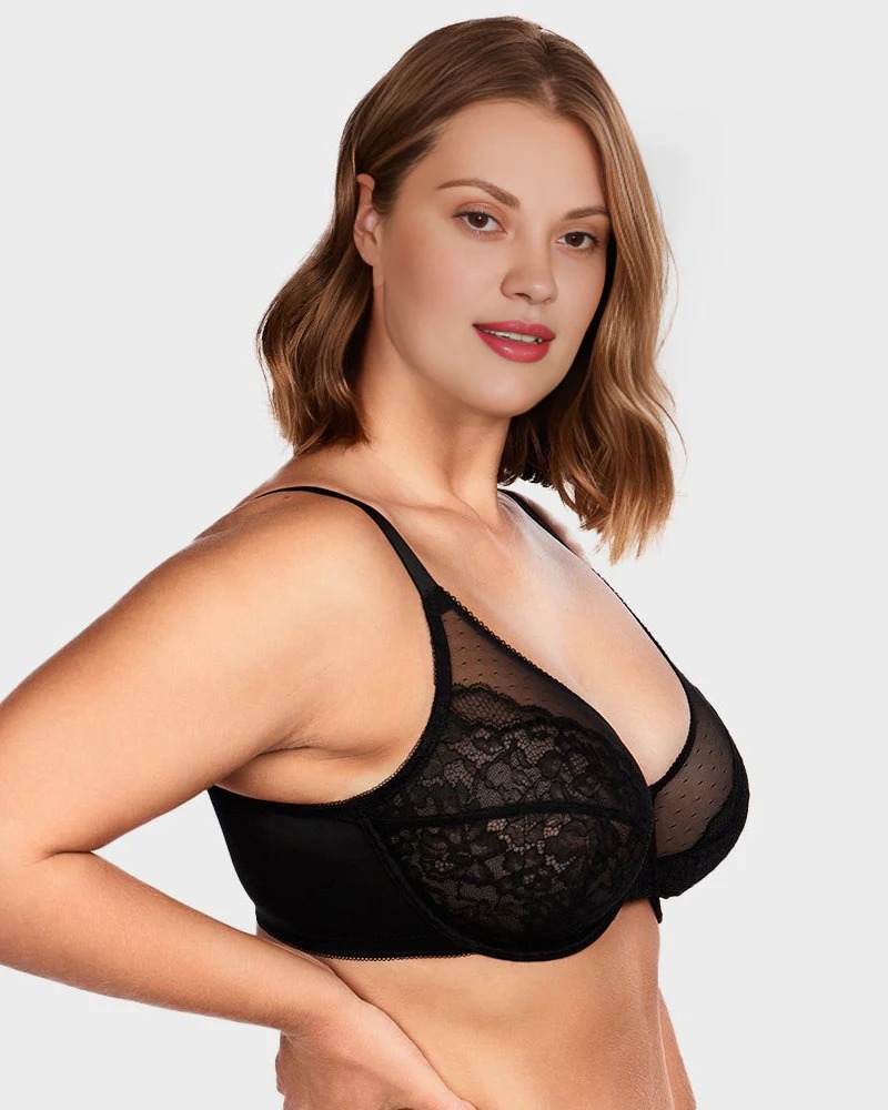 Full Coverage Lace Minimizer Bra