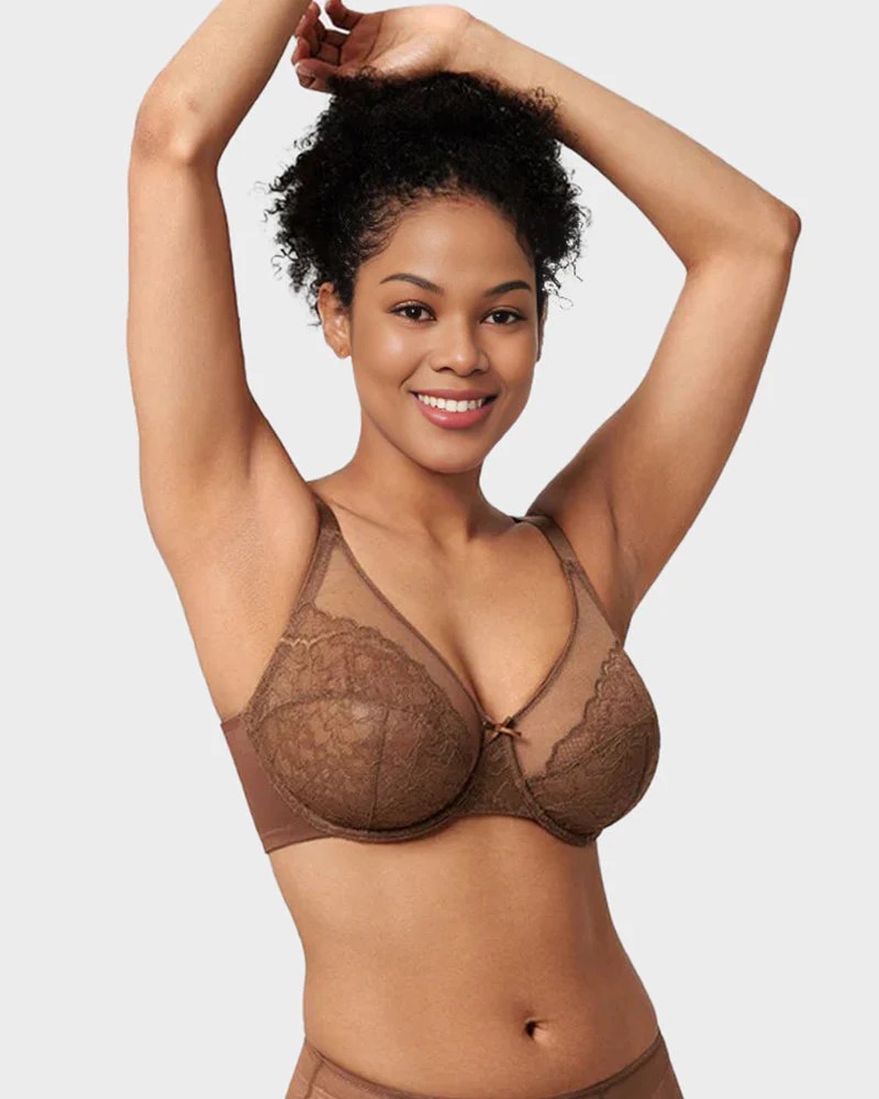 Full Coverage Lace Minimizer Bra