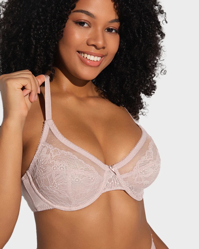 Full Coverage Lace Minimizer Bra