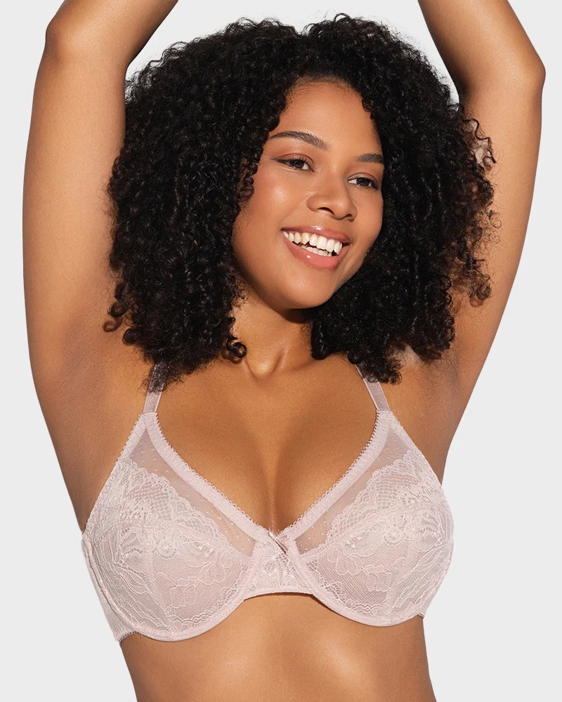 Full Coverage Lace Minimizer Bra
