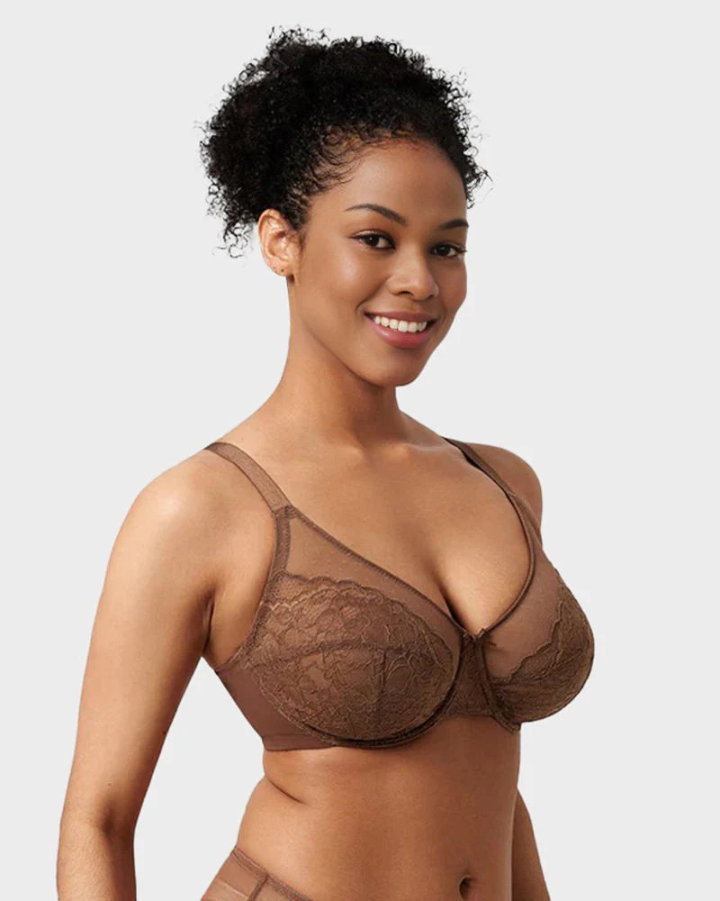 Full Coverage Lace Minimizer Bra