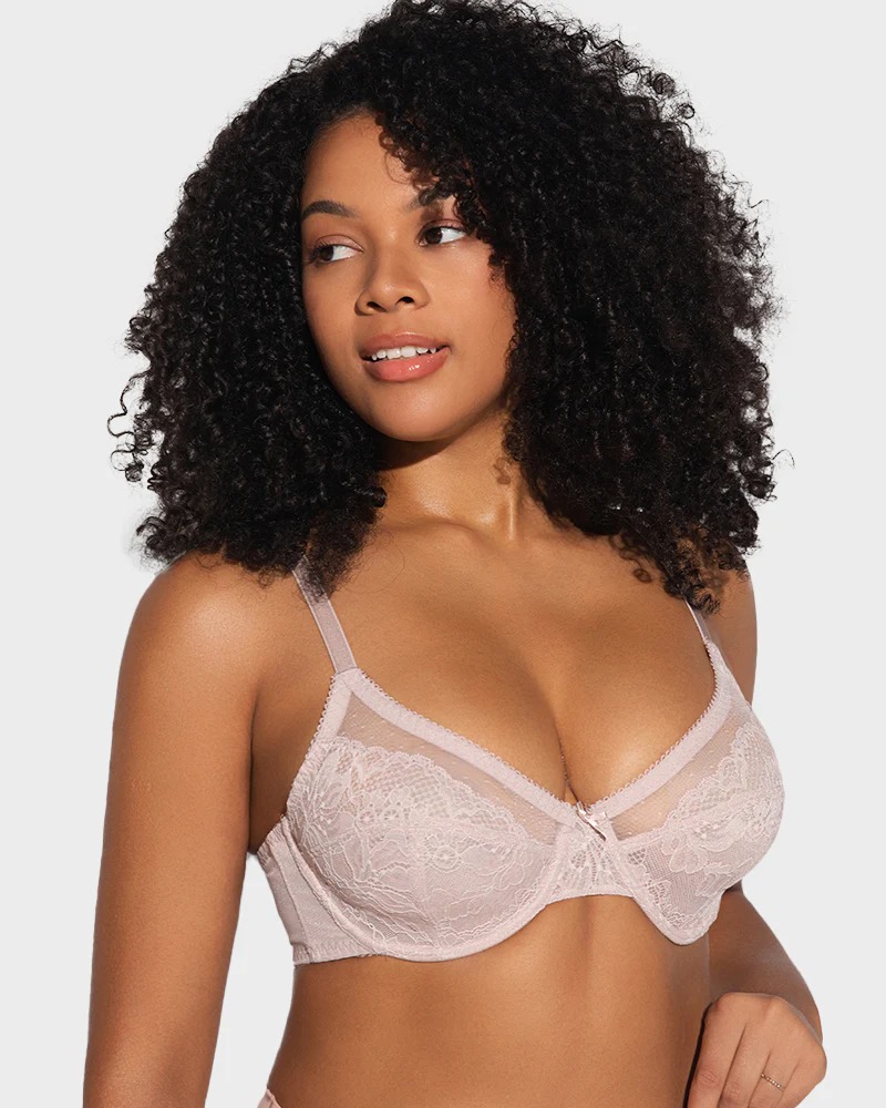 Full Coverage Lace Minimizer Bra