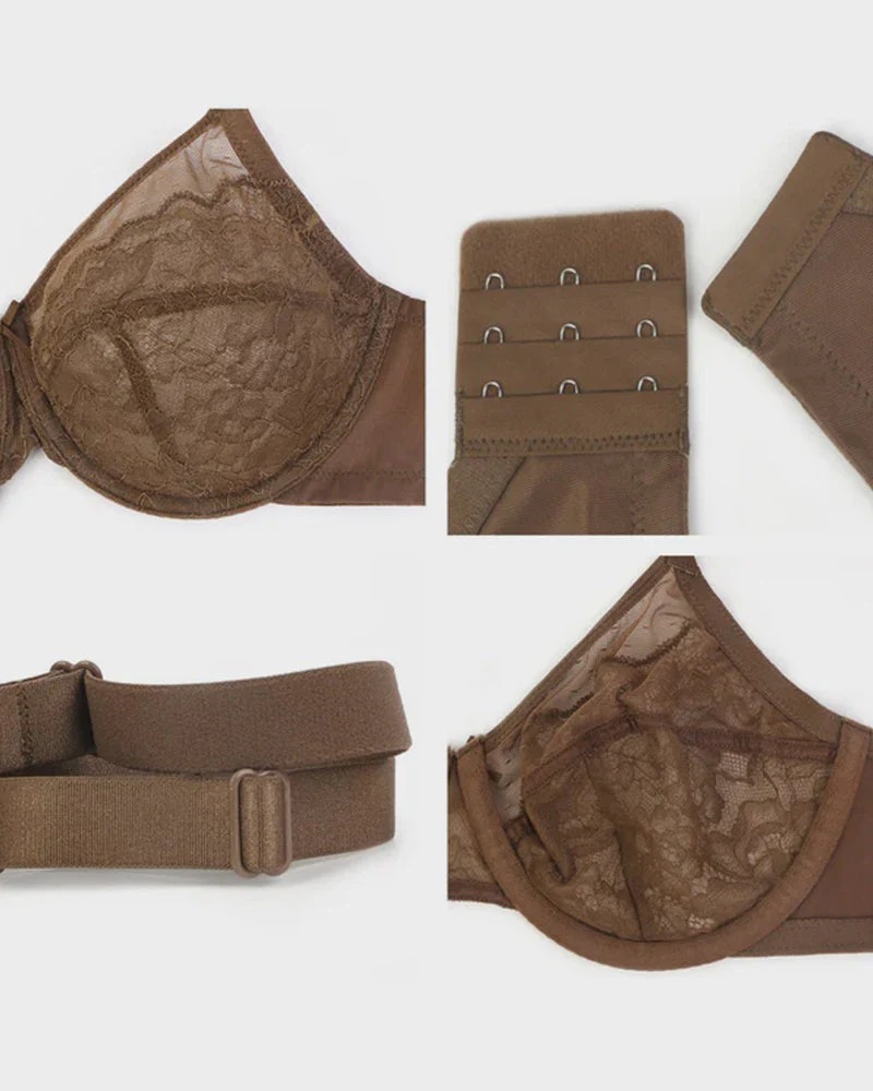 Full Coverage Lace Minimizer Bra