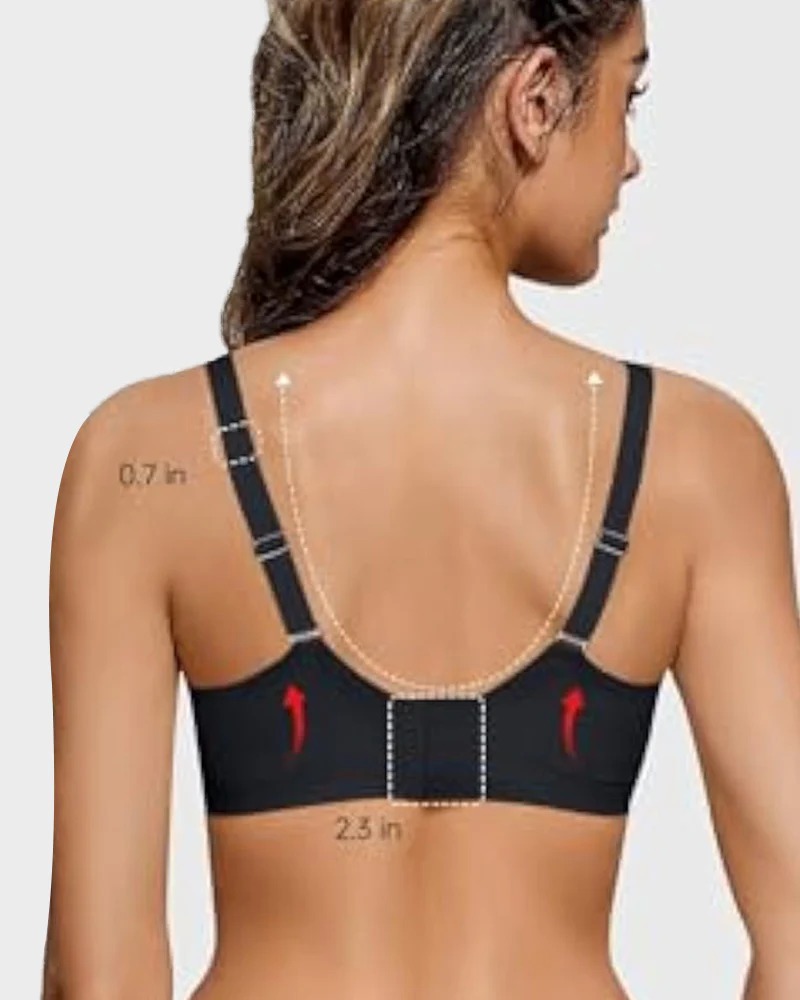 Seamless Soft Comfort Wireless Mesh Bra