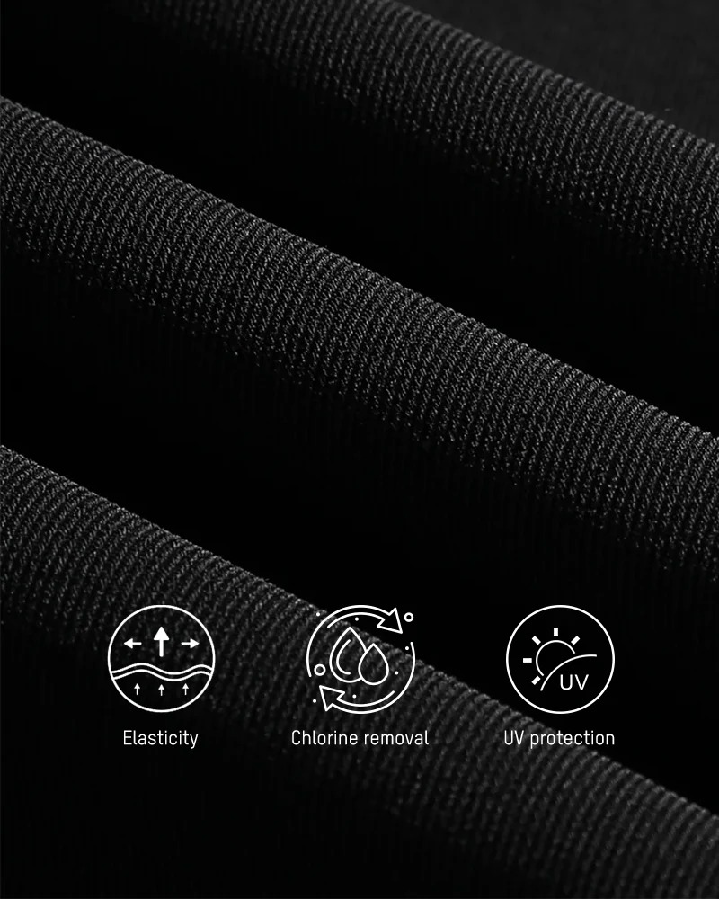 Full Coverage Retro Sexy Color Block Swimwear