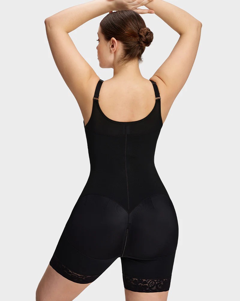 Tummy Control Butt Lifter Shaper with Zipper Crotch