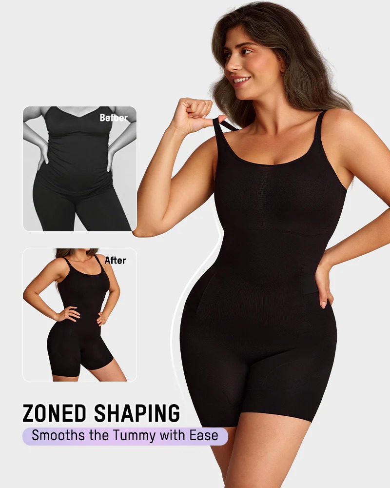 High Elastic Seamless Corset Shapewear Belly Tightening Butt Lift