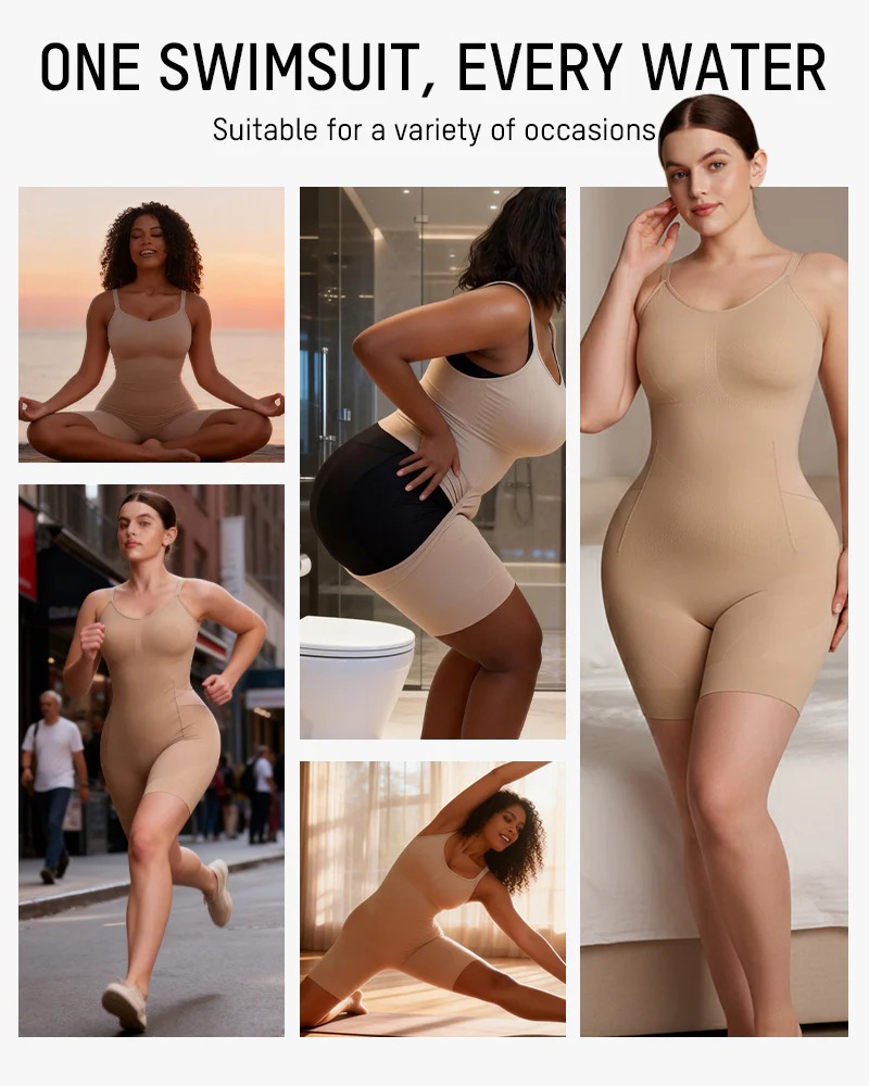 High Elastic Seamless Corset Shapewear Belly Tightening Butt Lift