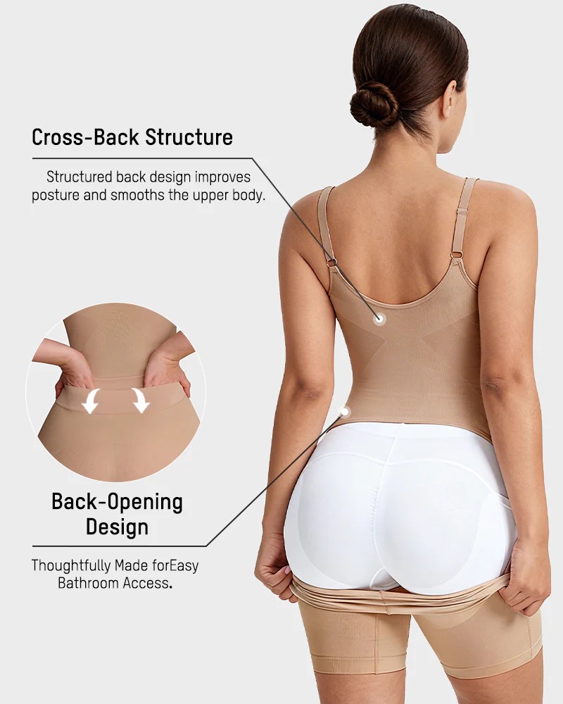 High Elastic Seamless Corset Shapewear Belly Tightening Butt Lift