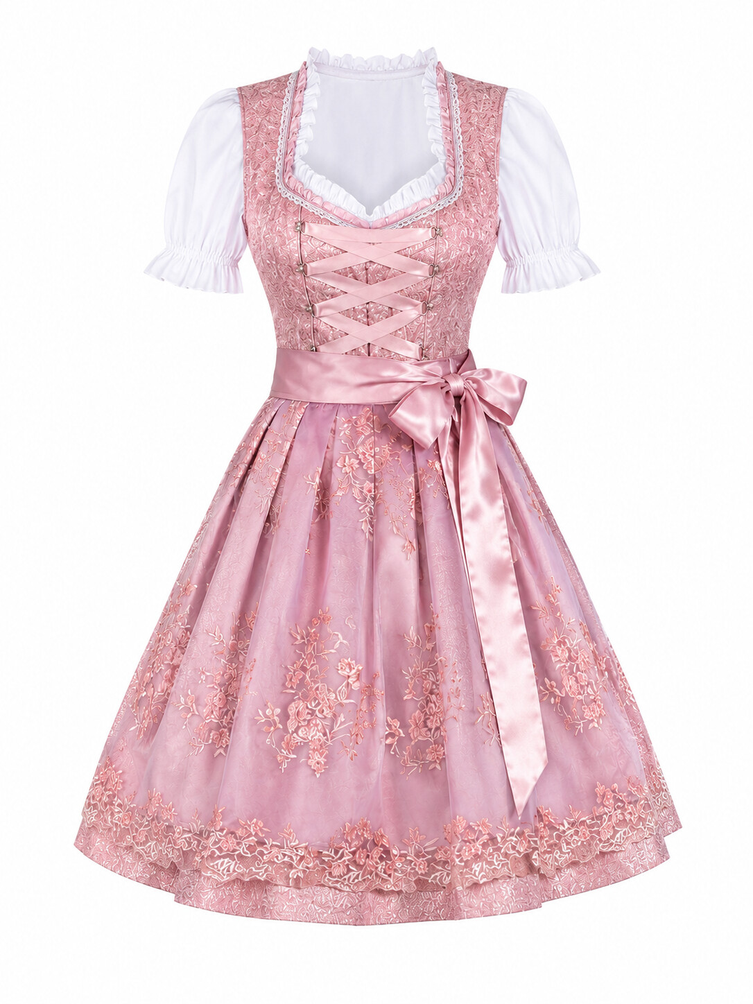Bavarian Princess Lace Dirndl-Turn Every Oktoberfest Into Your Runway
