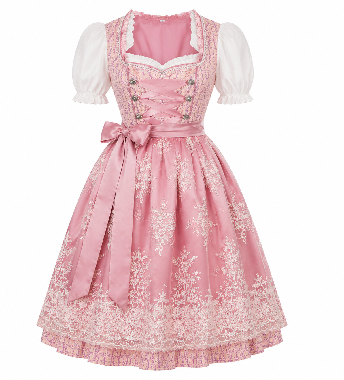 Bavarian Princess Lace Dirndl-Turn Every Oktoberfest Into Your Runway