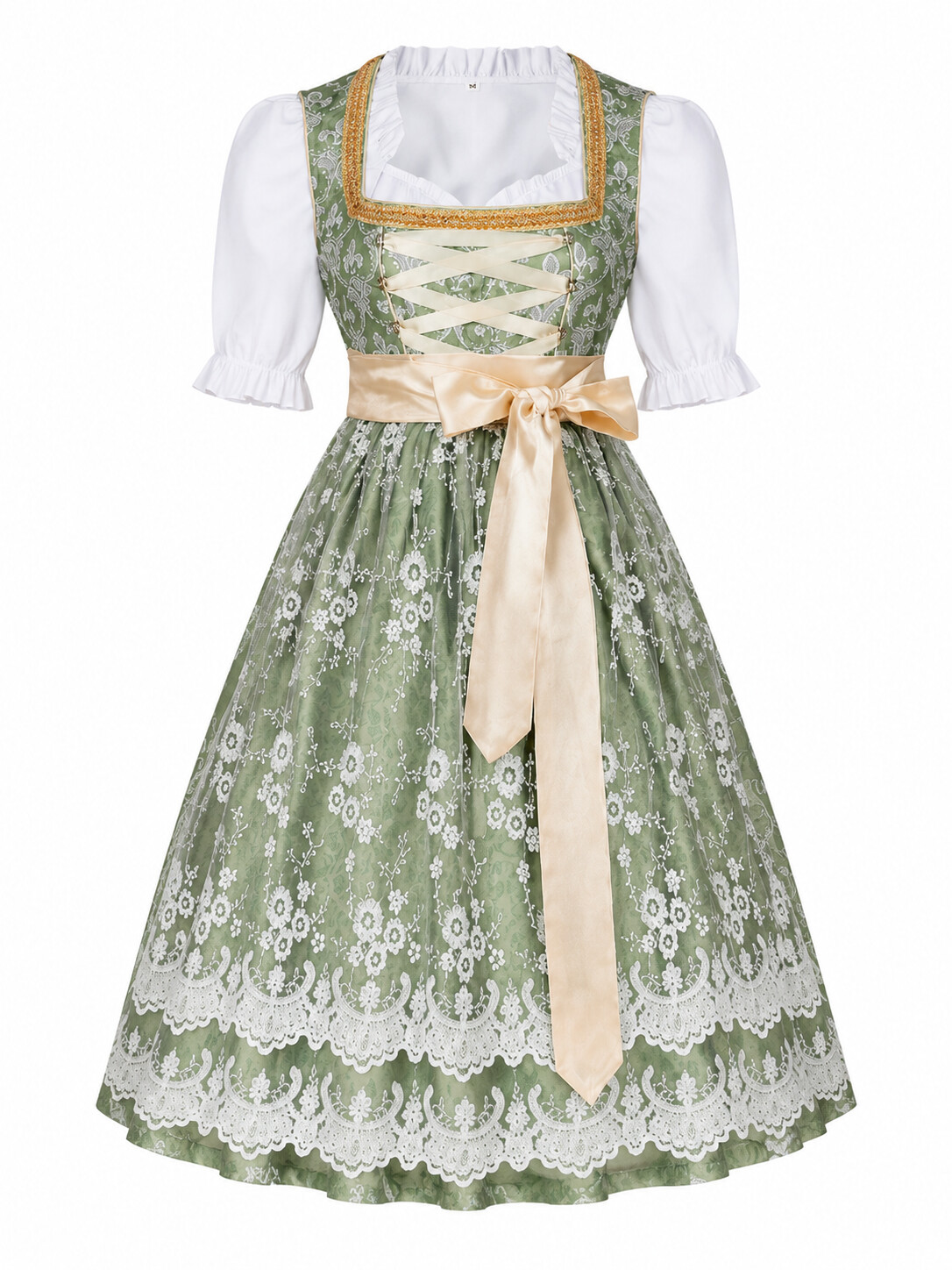 Bavarian Princess Lace Dirndl-Turn Every Oktoberfest Into Your Runway