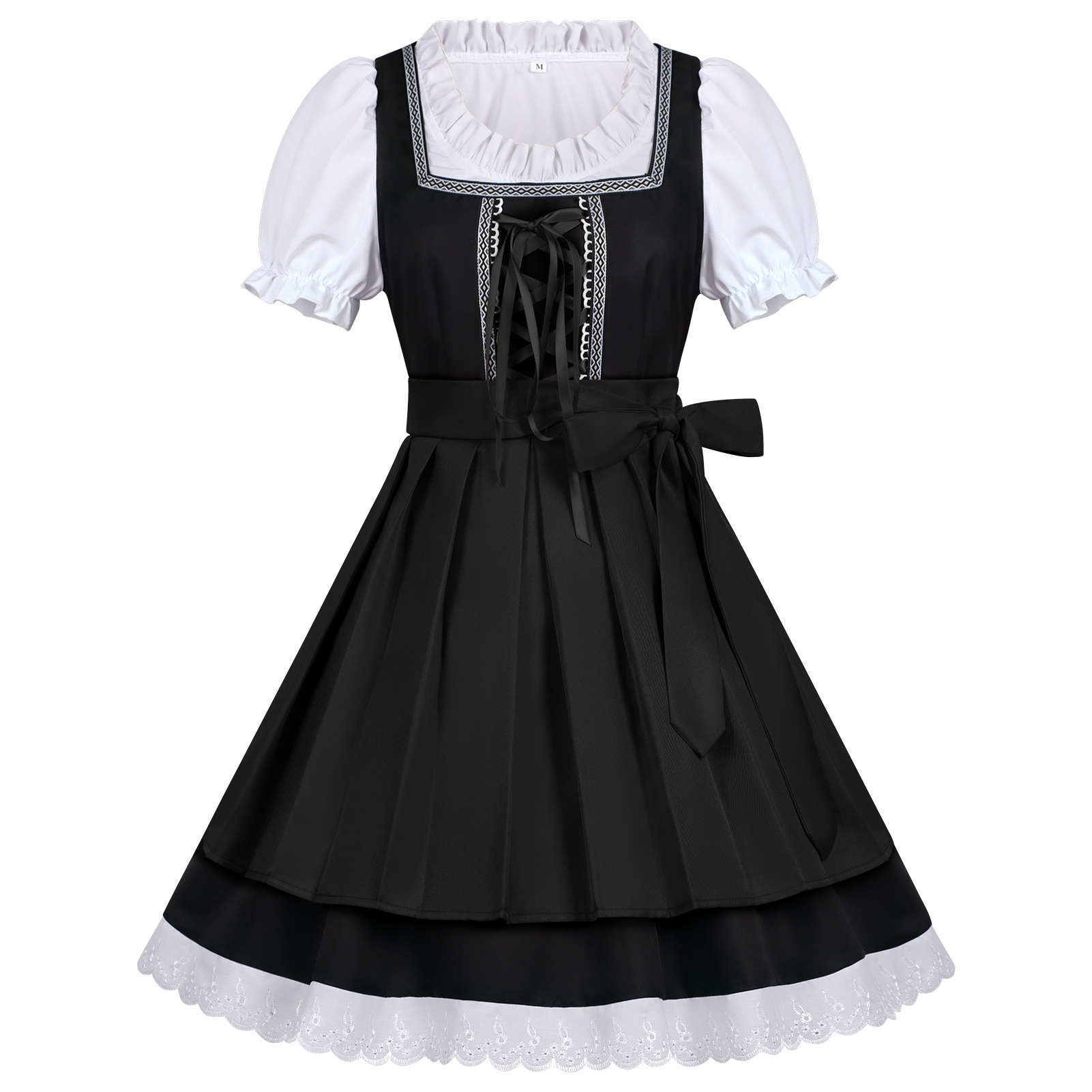 Enchanted Bavarian Elegance: Luxury 3-Piece Heritage Dirndl Dress for Oktoberfest