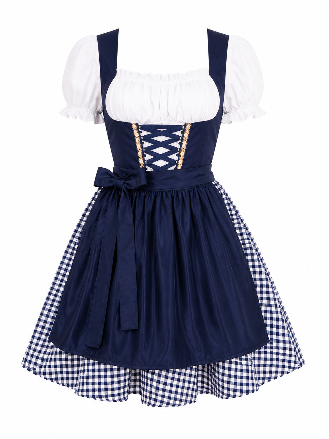 Traditional German Dirndl Dress – Munich Oktoberfest Beer Garden Costume