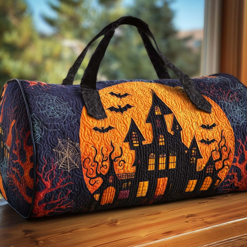 The Spooky Night Quilted Halloween Duffle