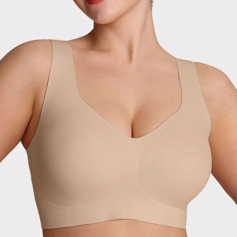 Lifting Wire-Free Antibacterial Jelly Bra