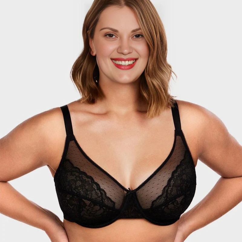 Full Coverage Lace Minimizer Bra