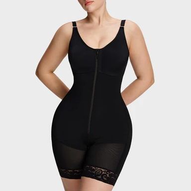 Tummy Control Butt Lifter Shaper with Zipper Crotch