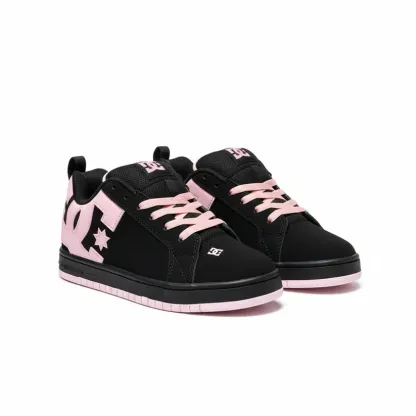 Pink And Black Shoes