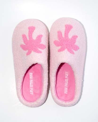 Malibu Slippers in Blush Bay