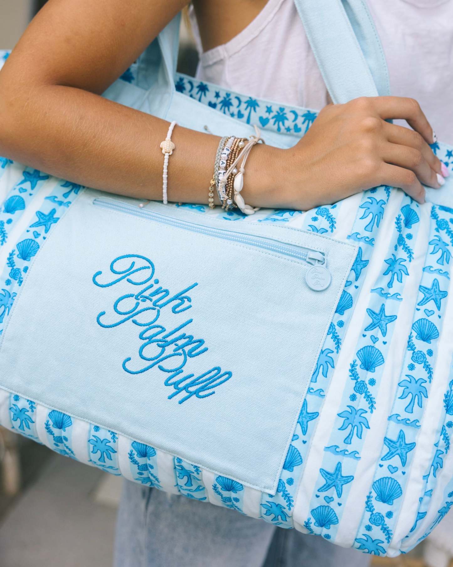 Couture Carryall in Seabreeze (Reversible)