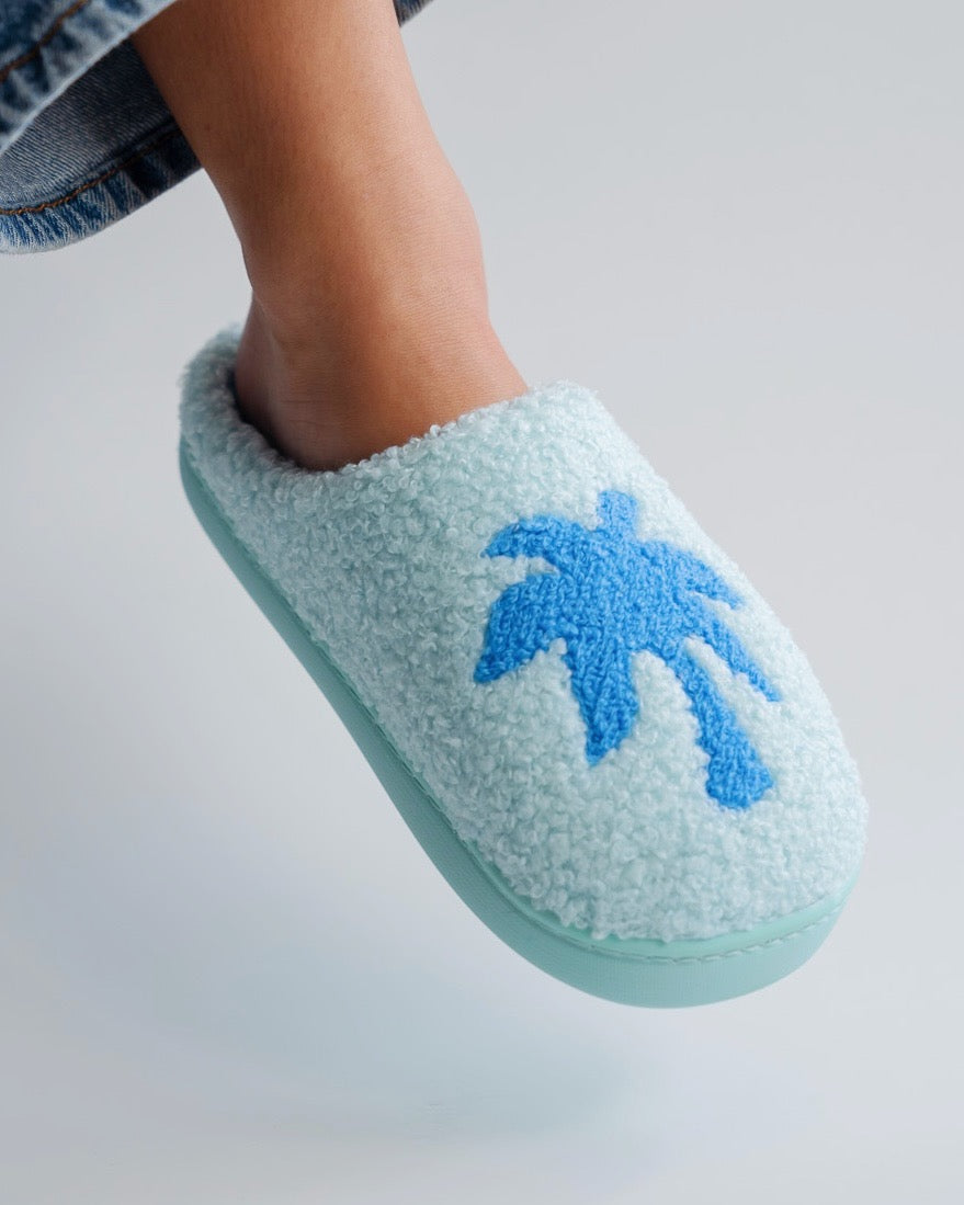 Malibu Slippers in Seabreeze