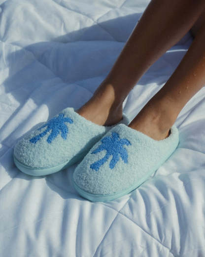Malibu Slippers in Seabreeze