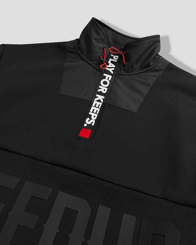Geedup Core Logo Qtr Black Zip