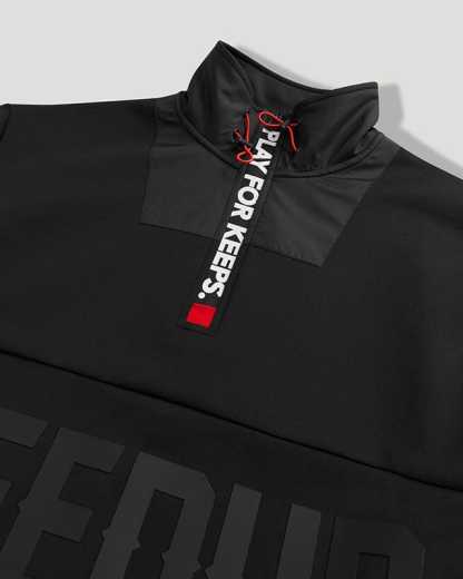 Geedup Core Logo Qtr Black Zip