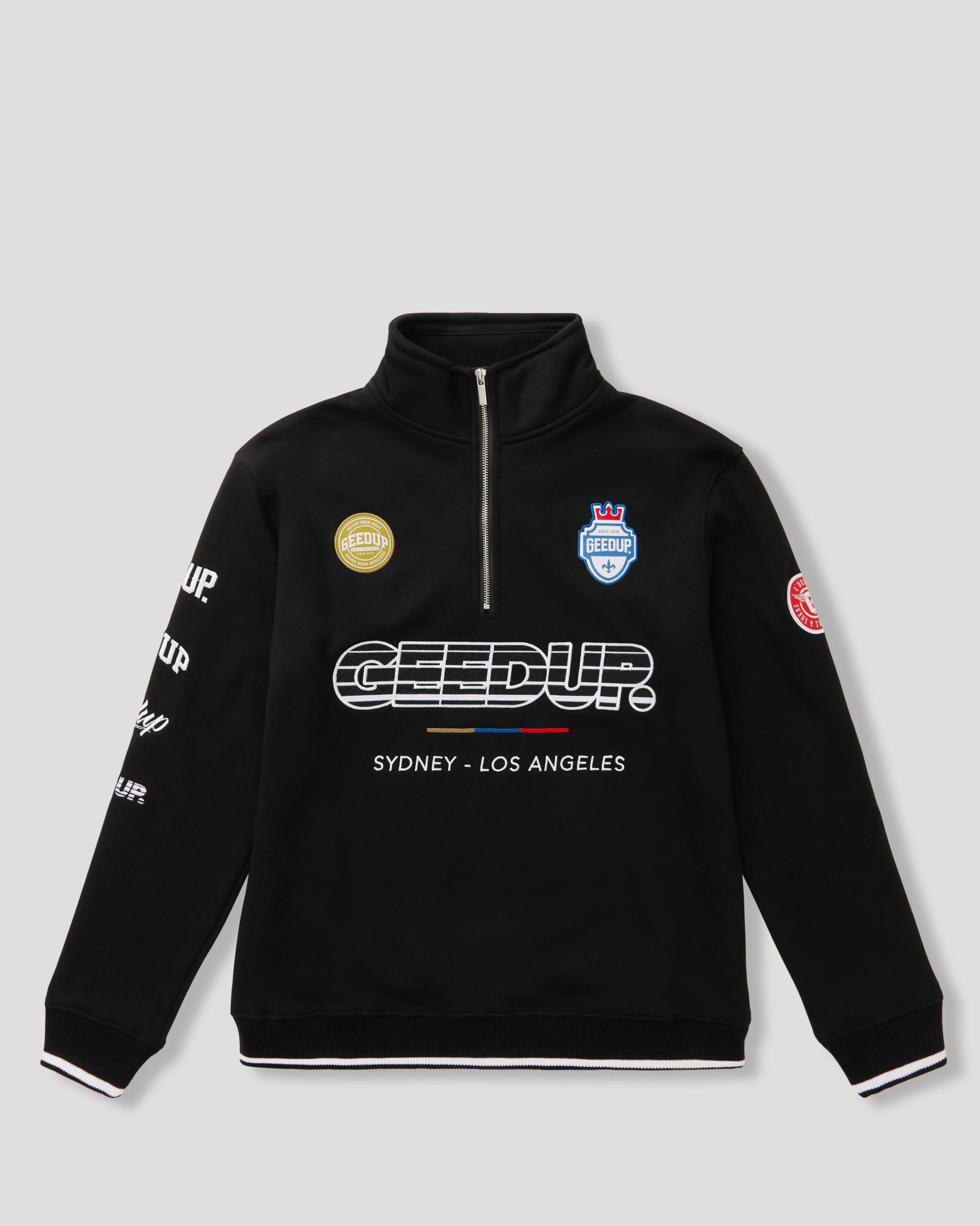 Geedup Sportsman  Black Badges QTR ZIP