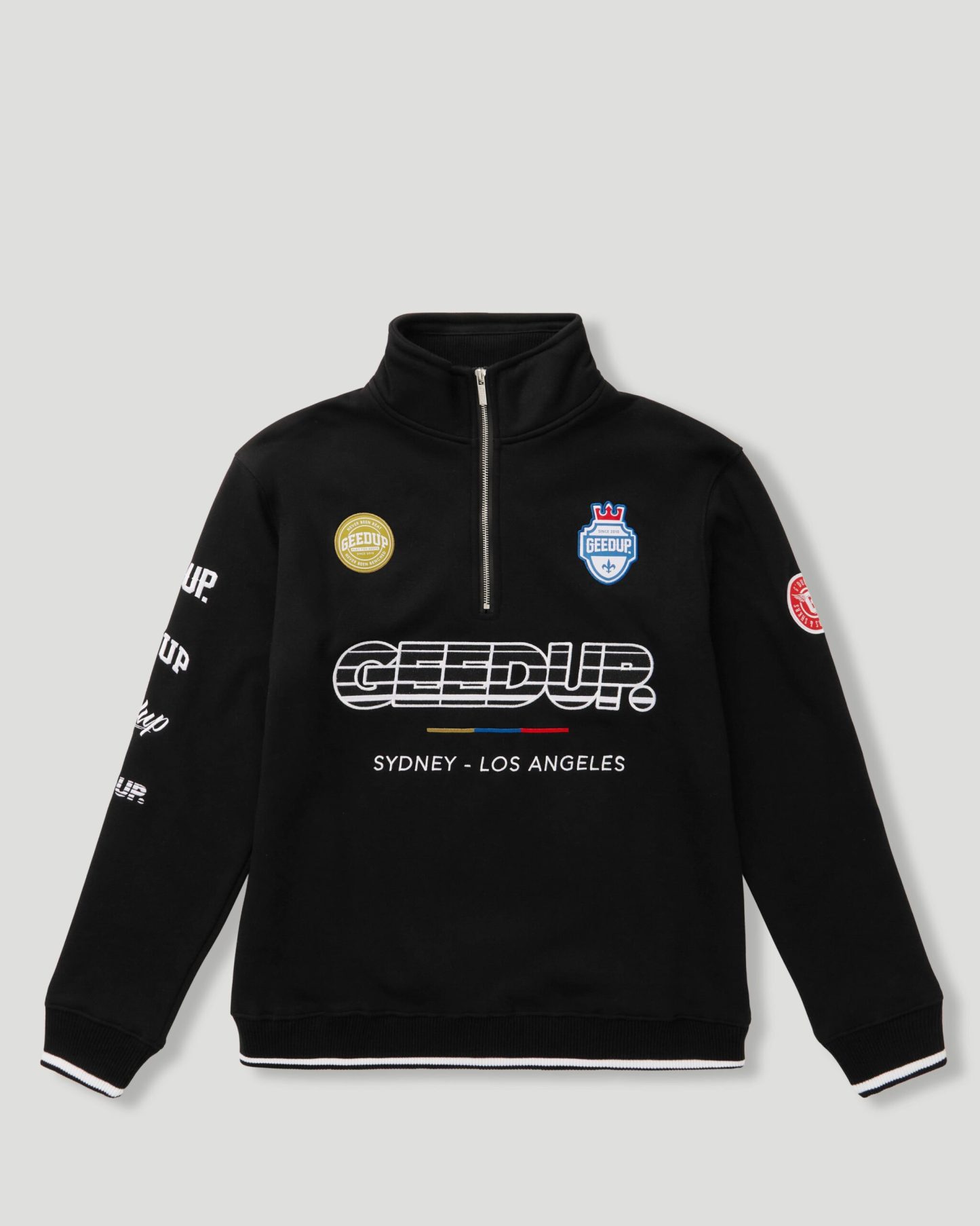 Geedup Sportsman  Black Badges QTR ZIP