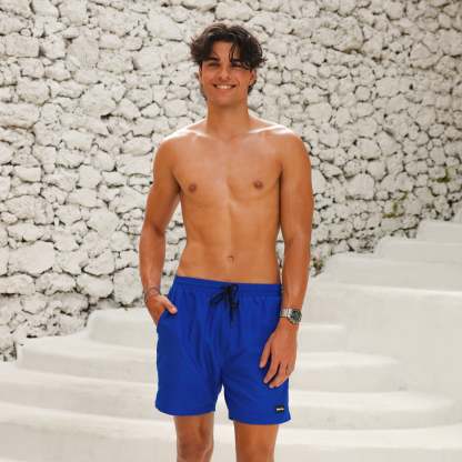 Men's Swim Trunks - Blue Lagoon