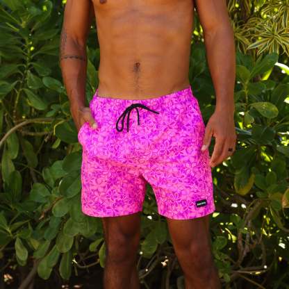 Men's Swim Trunks - Bubble Berry