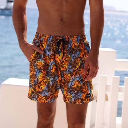 Men's Swim Trunks - Frangipani Fizz