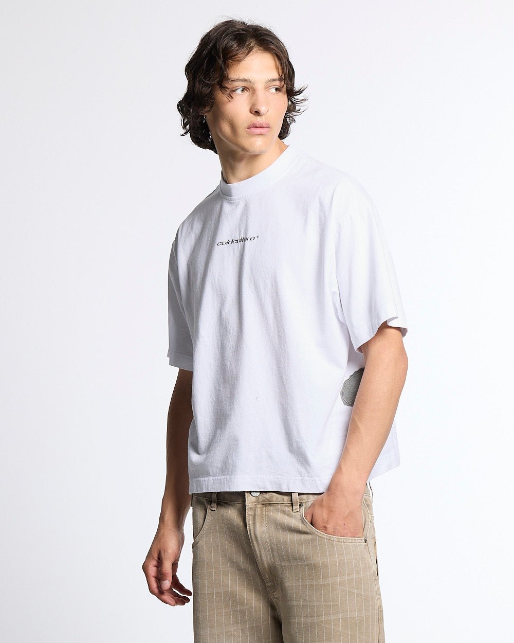 DISTRESS DEFENSE TEE WHITE