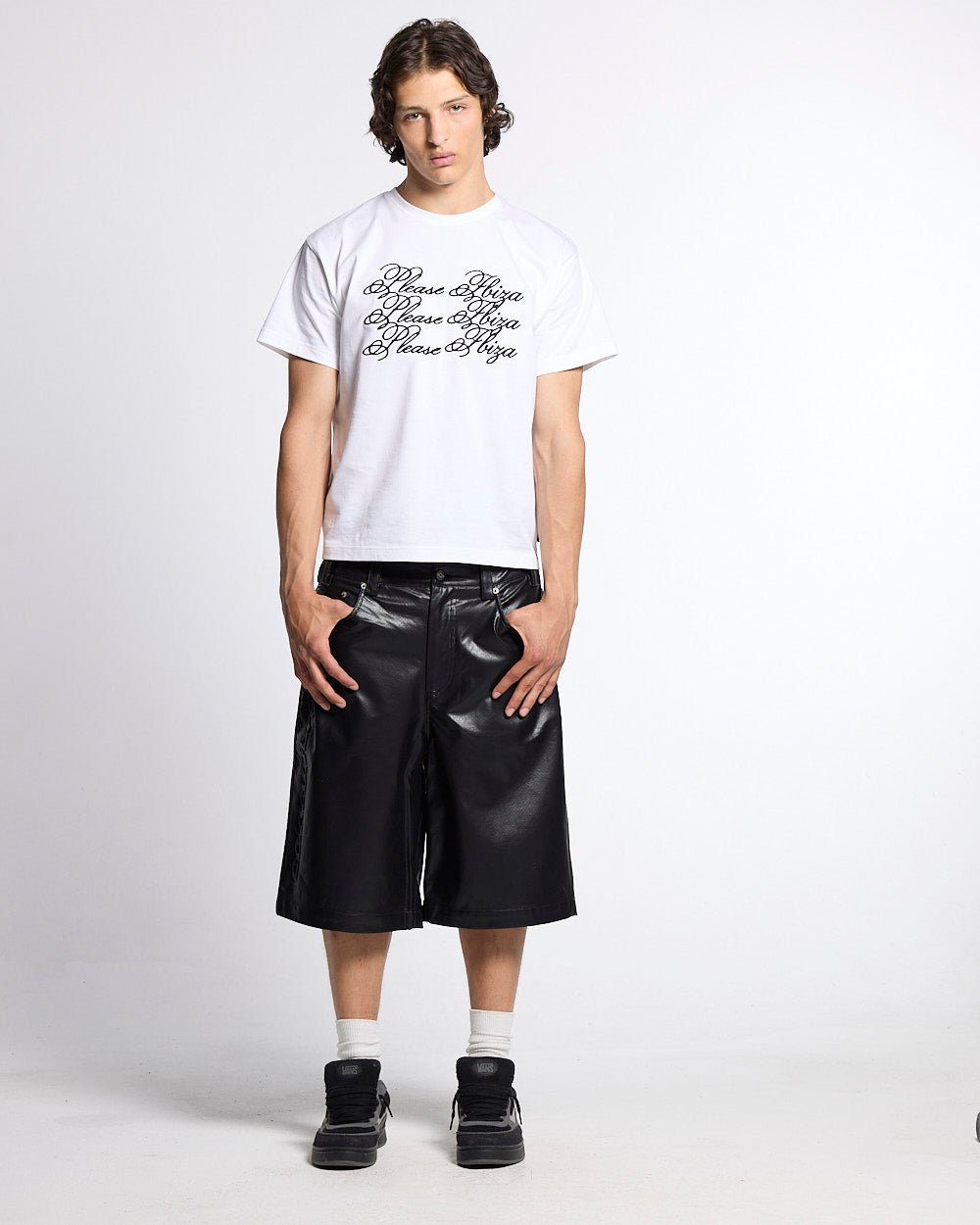 PLEASE IBIZA REGULAR TEE WHITE