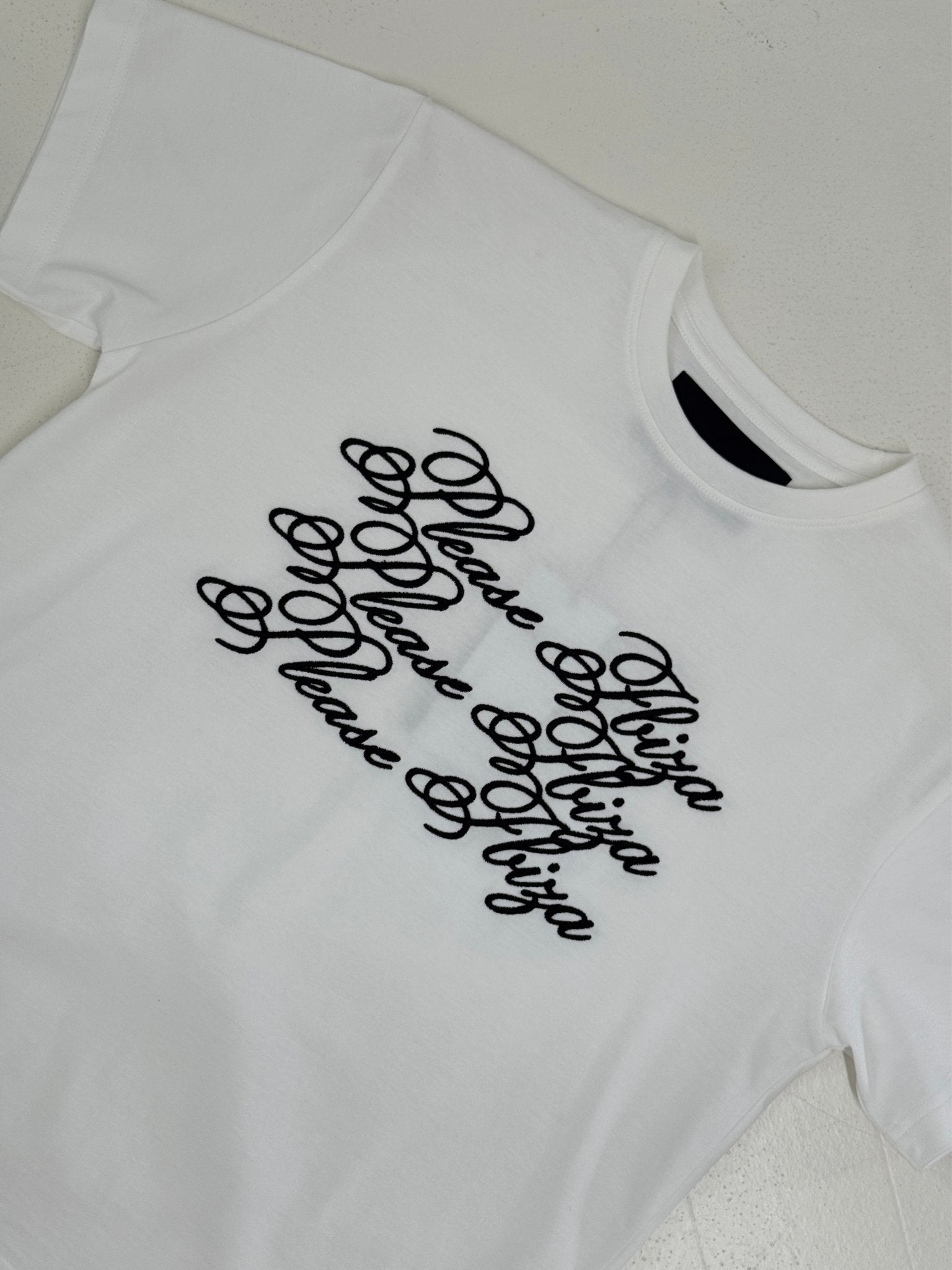 PLEASE IBIZA REGULAR TEE WHITE