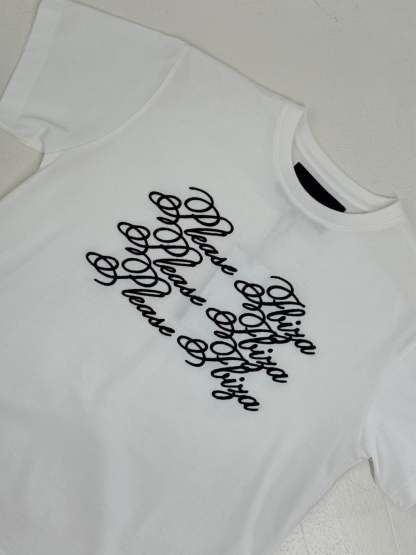 PLEASE IBIZA REGULAR TEE WHITE
