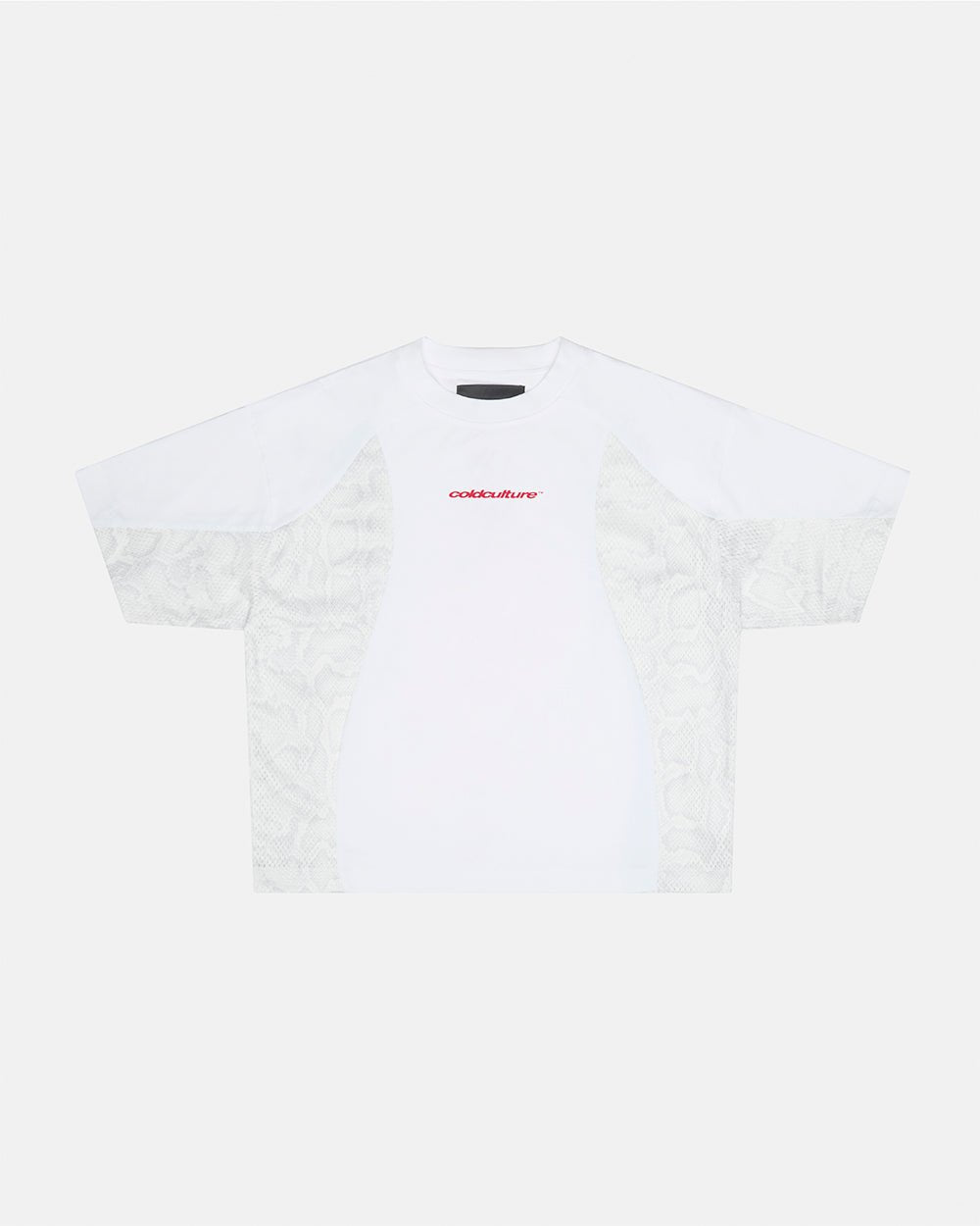 RIOT MESH TEE WHITE