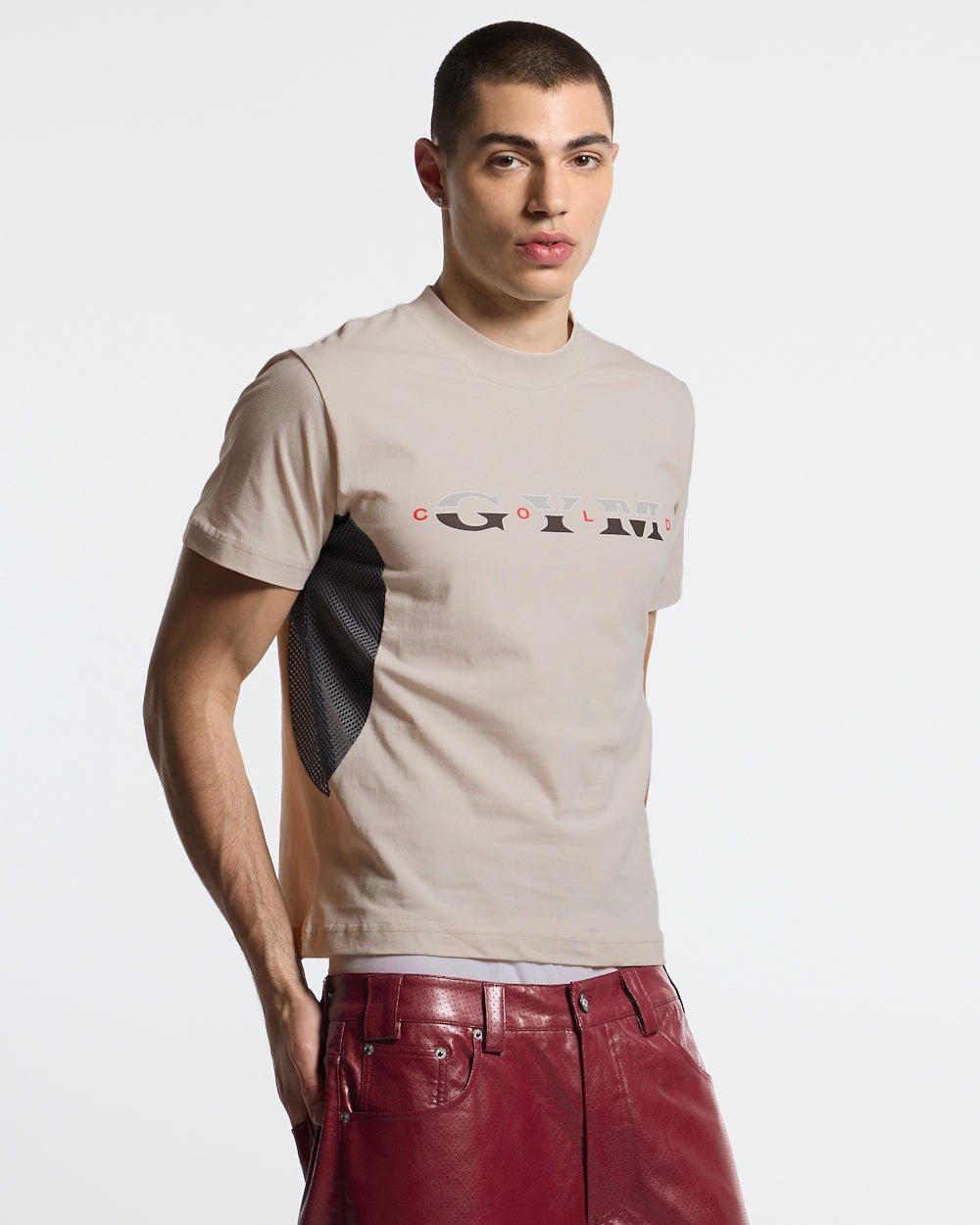 WORK HARD TEE WHITE