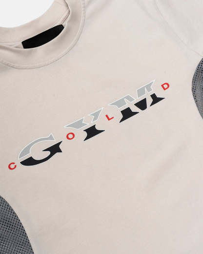 WORK HARD TEE WHITE