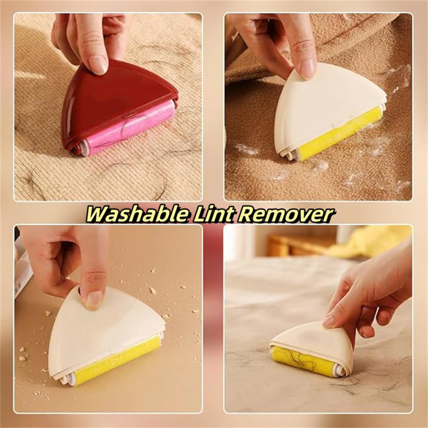 🔥Last Day Promotion - 49% OFF🎁Portable Washable Lint Roller