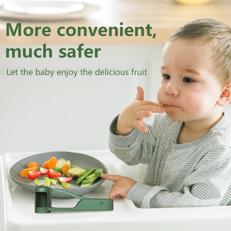 (🌲Early Christmas Sale- 49% OFF) Quick Fruit Quarter Cutter for Toddlers