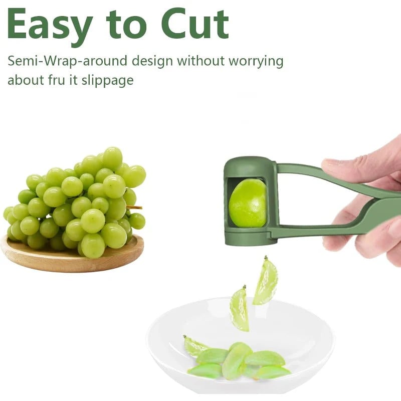 (🌲Early Christmas Sale- 49% OFF) Quick Fruit Quarter Cutter for Toddlers
