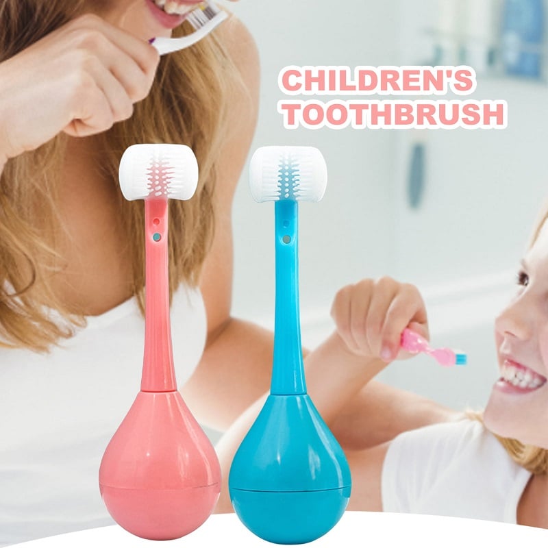 🔥Last Day Promotion - 49% OFF🎁Three-sided Children's Toothbrush