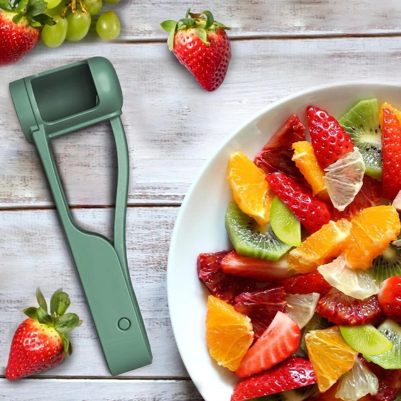 (🌲Early Christmas Sale- 49% OFF) Quick Fruit Quarter Cutter for Toddlers