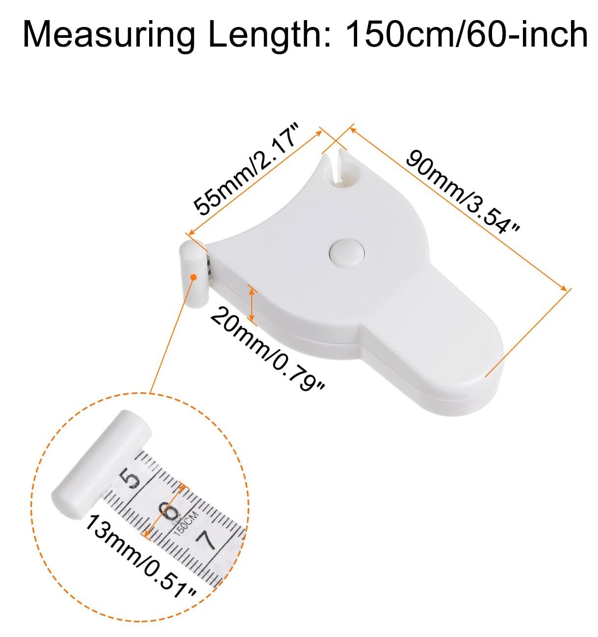 (🌲Early Christmas Sale- 49% OFF)Body Self-Measuring Tape